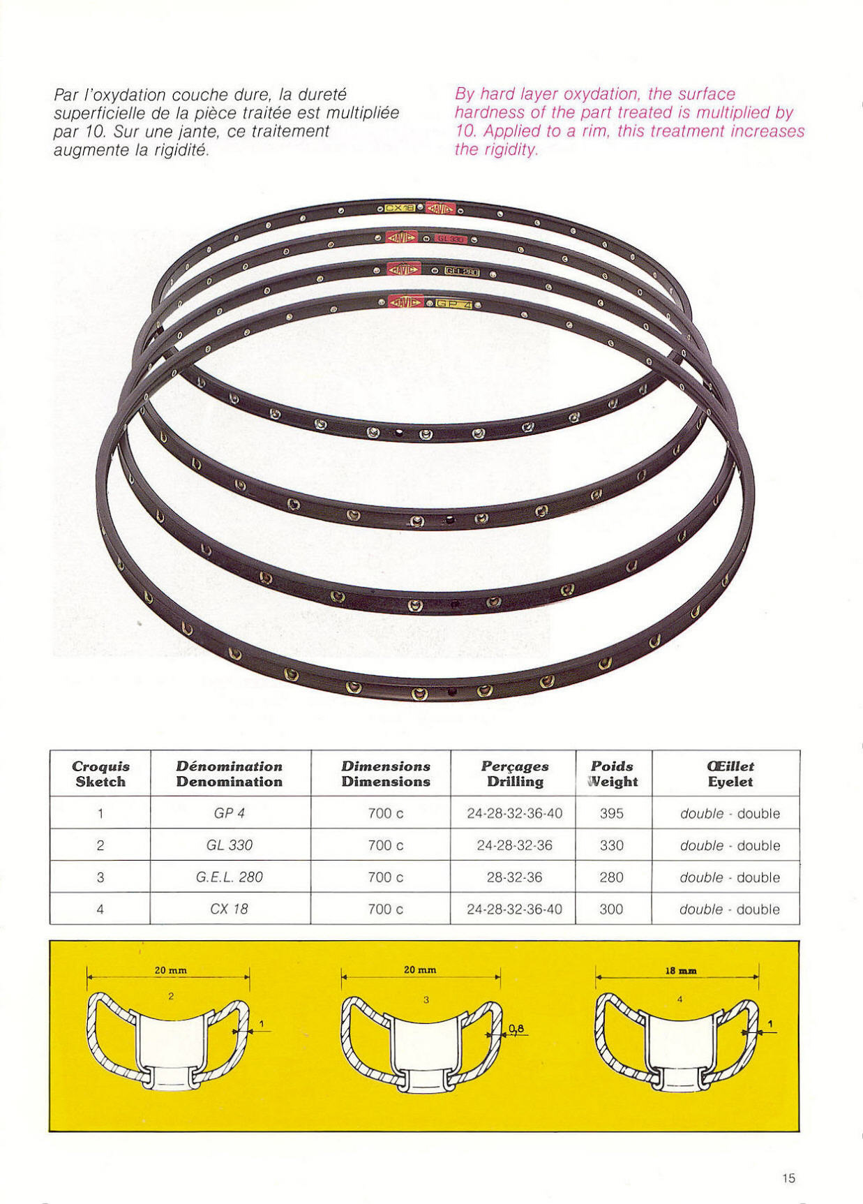 MAVIC catalog (1984-1985) - Page 015