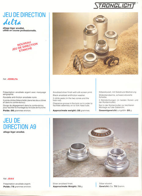 Stronglight catalog # 28 (1986)