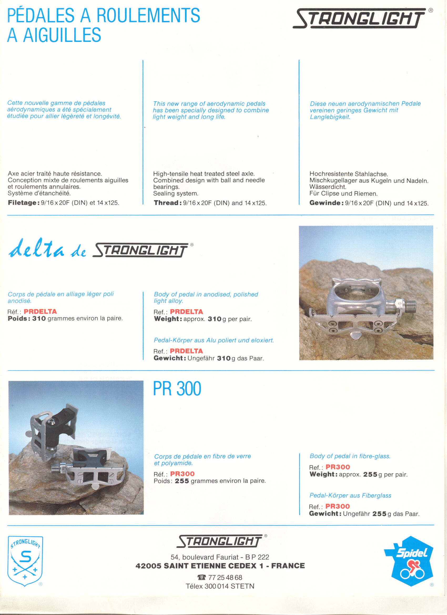 Stronglight catalog # 28 (1986)