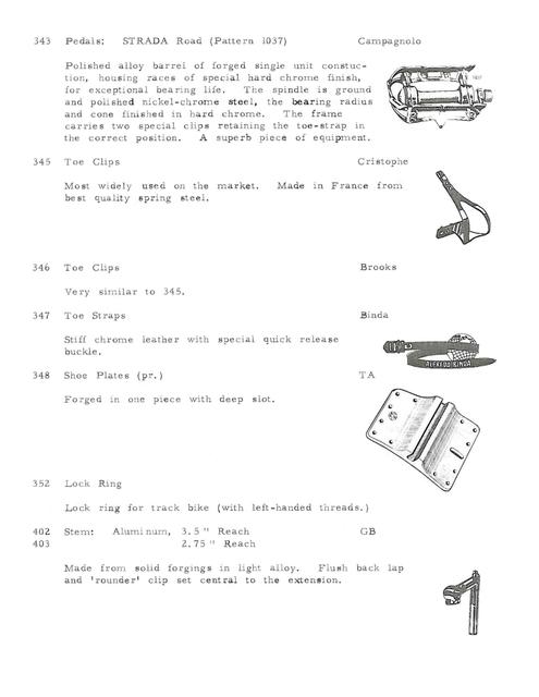 Hi-E parts list / price list (1971)