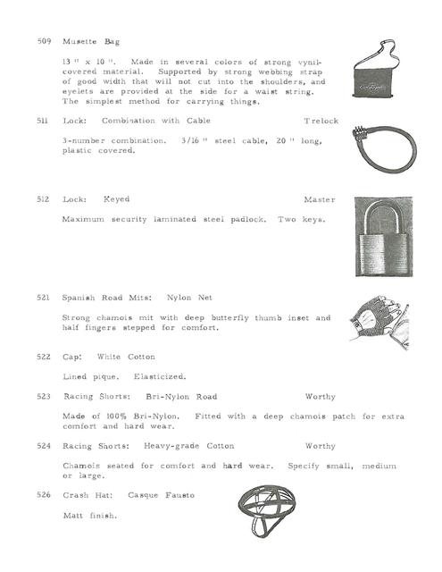 Hi-E parts list / price list (1971)