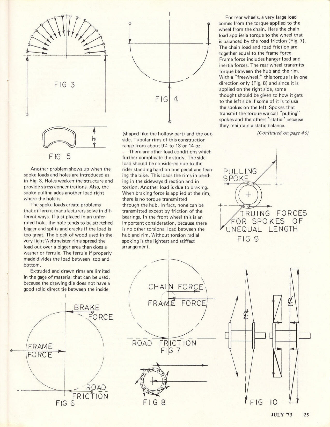 <------ Bicycling Magazine 07-1973 ------> The Whys And Ways Of Wheels