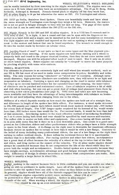 Hi-E parts list / price list (02-1977)