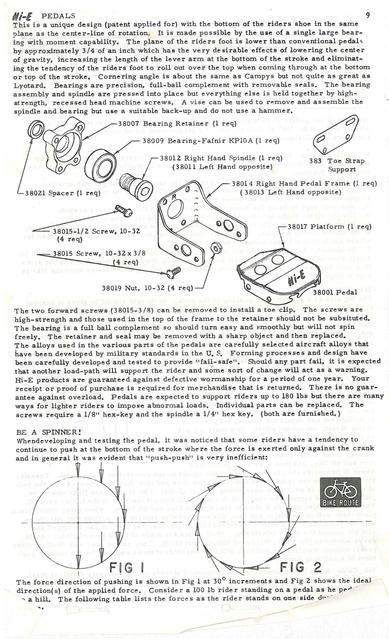 Hi-E parts list / price list (02-1977)
