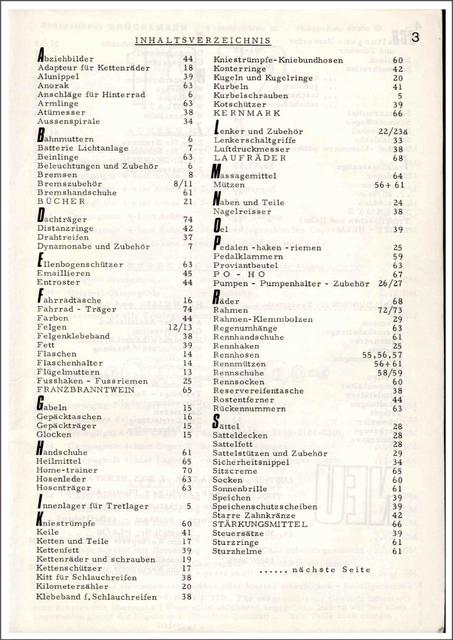 Brügelmann catalog (1972)