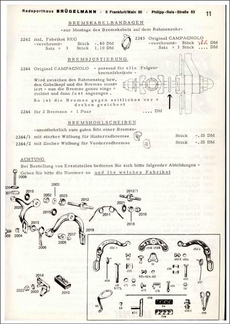 Brügelmann catalog (1972)