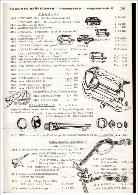 Brügelmann catalog (1972)
