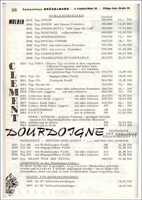 Brügelmann catalog (1972)