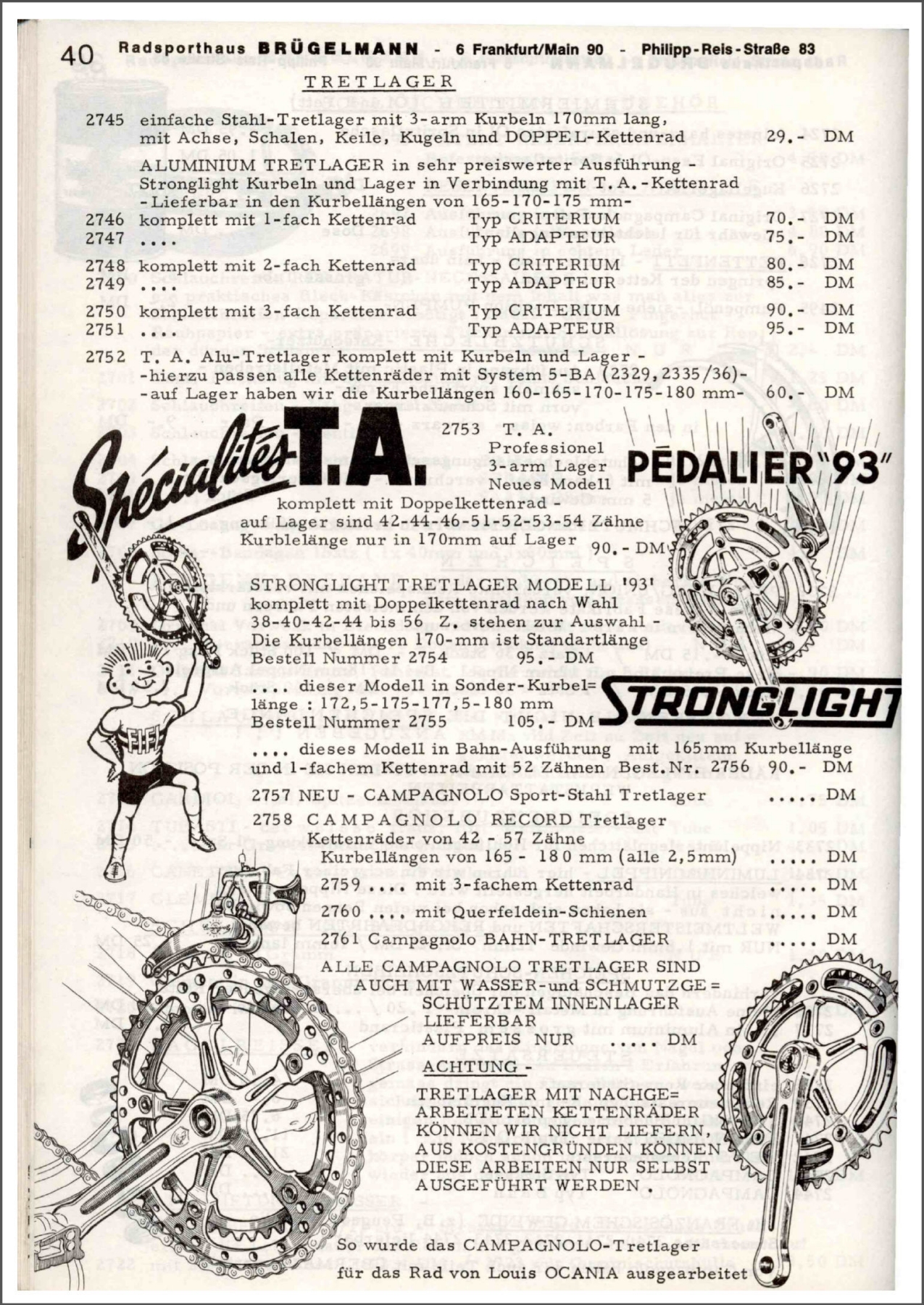 Brügelmann catalog (1972)