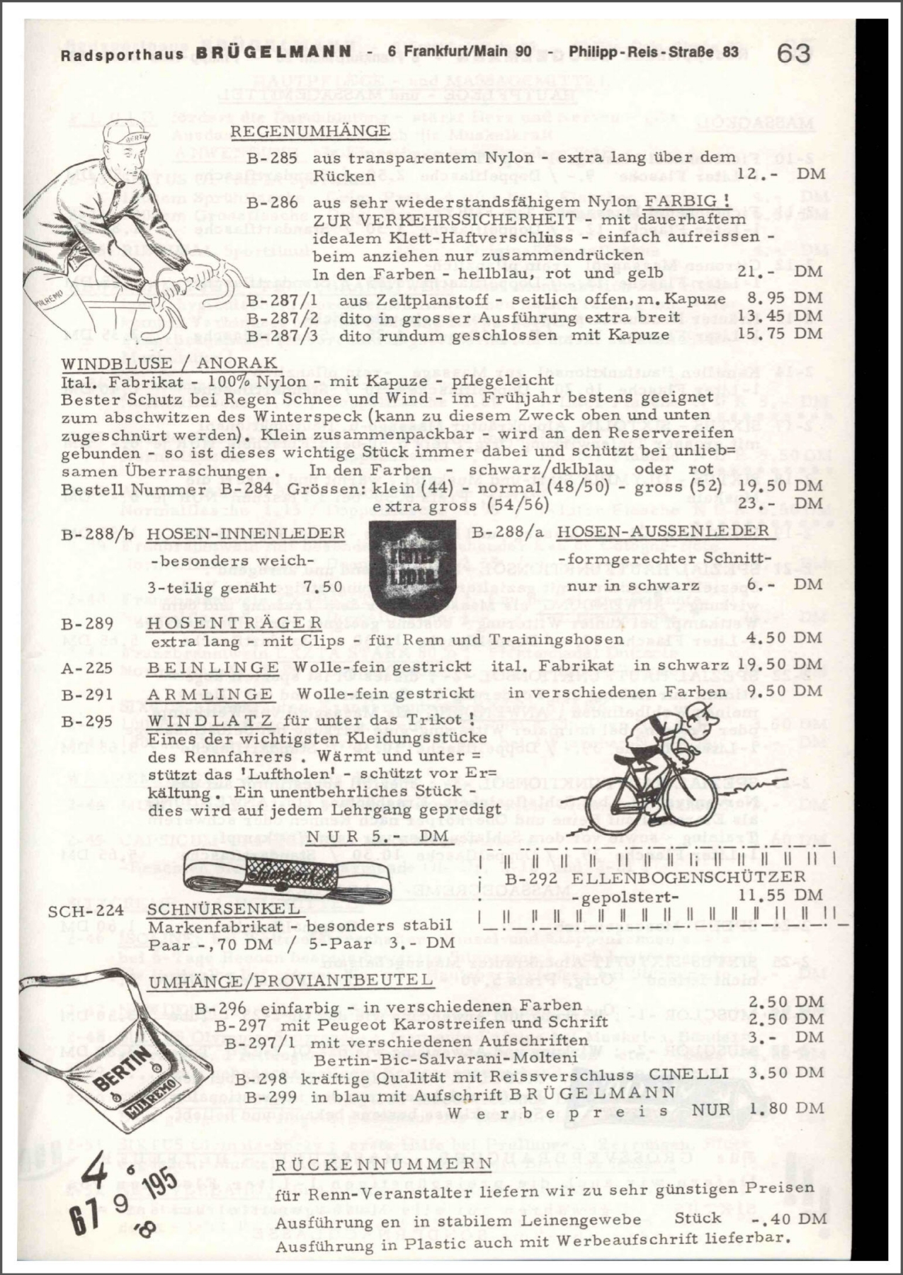 Brügelmann catalog (1972)