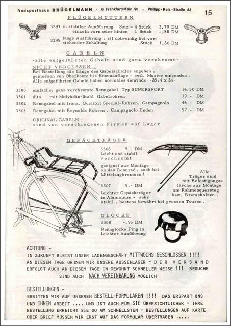 Brügelmann catalog (1973)