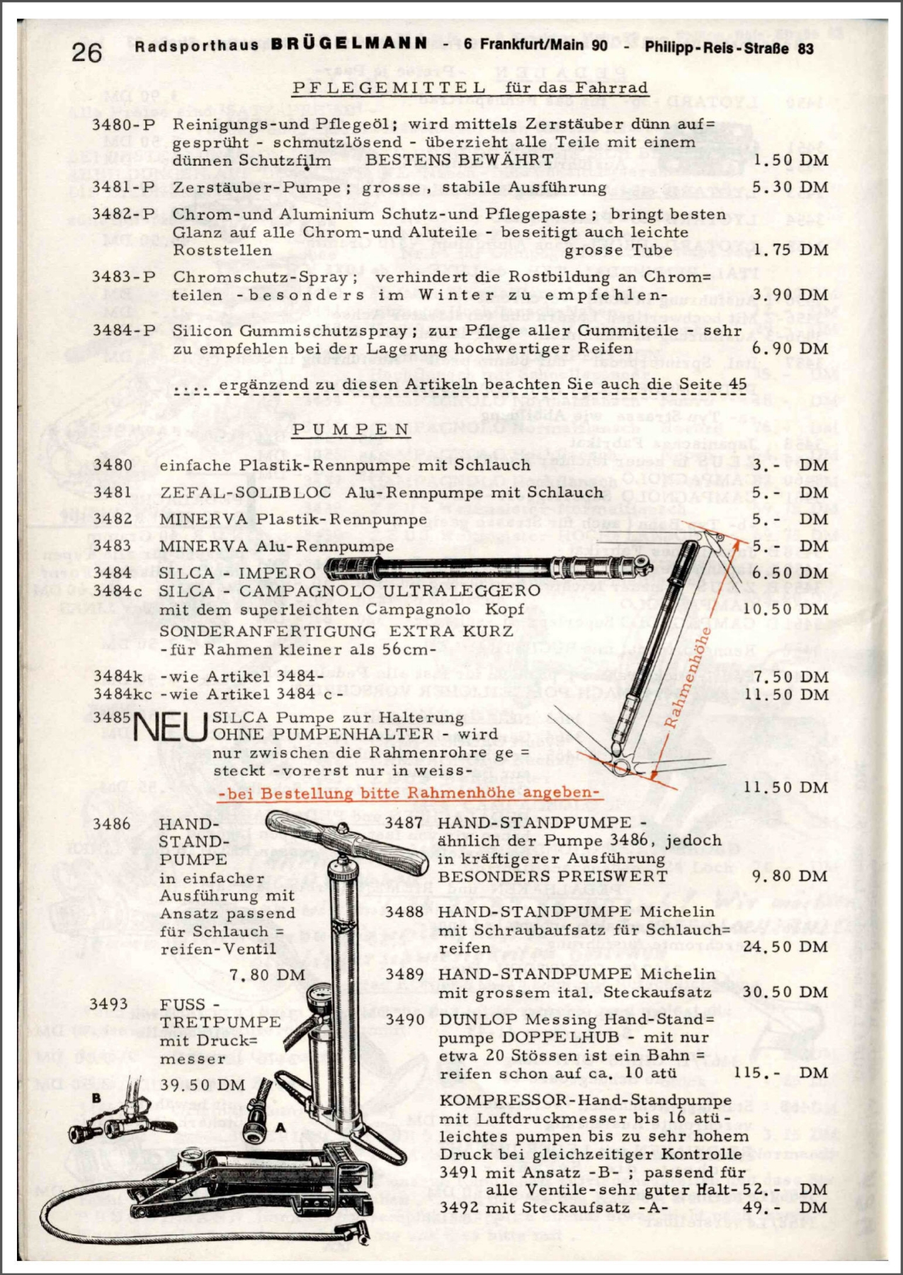 Brügelmann catalog (1973)