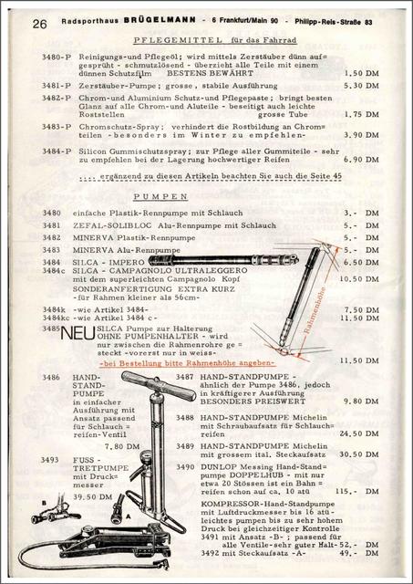 Brügelmann catalog (1973)