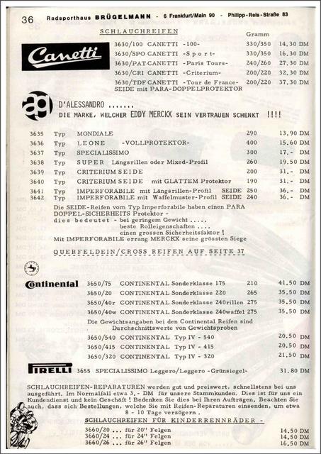 Brügelmann catalog (1973)