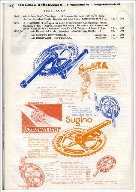 Brügelmann catalog (1973)