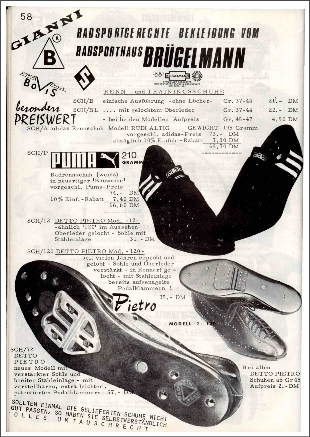 Brügelmann catalog (1973)