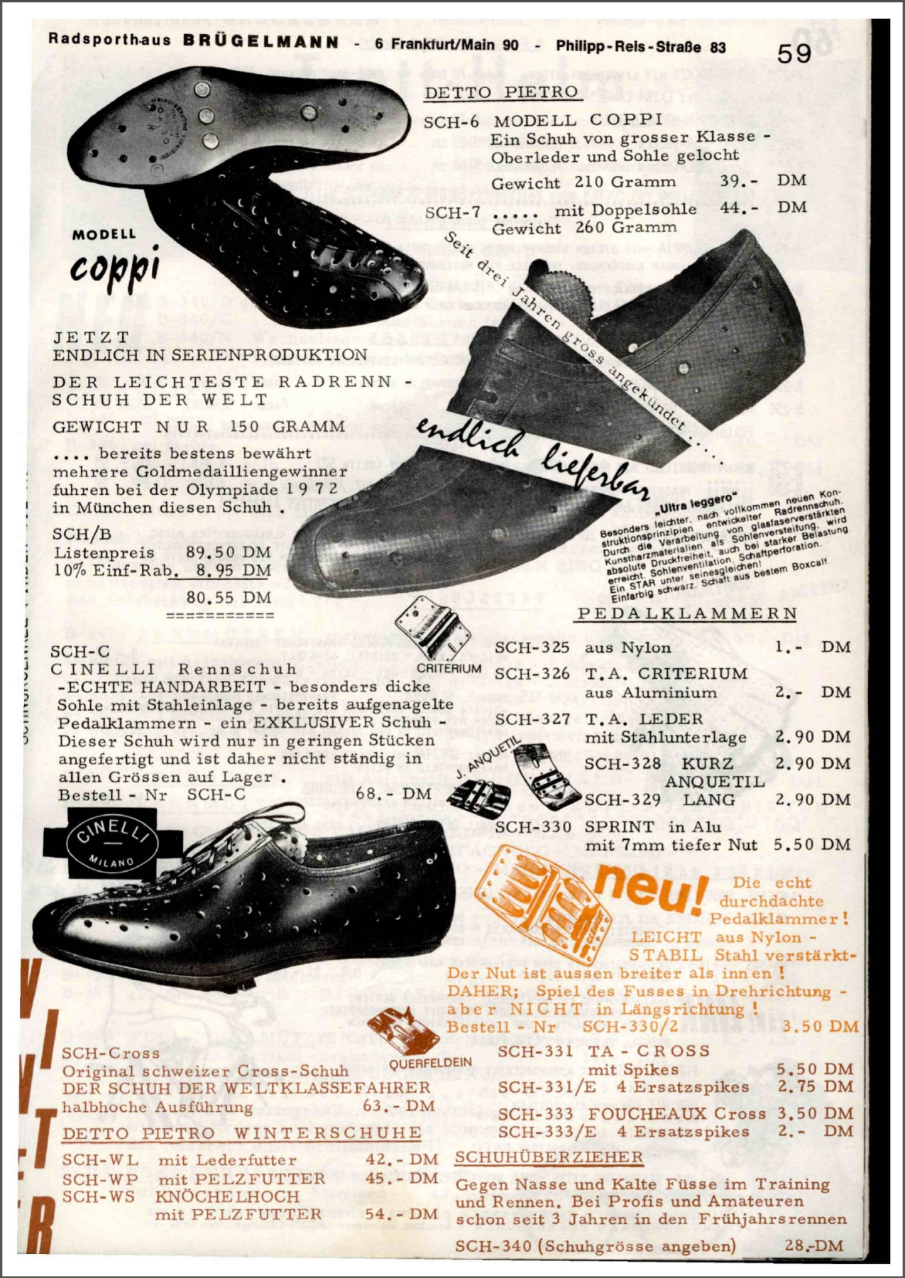 Brügelmann catalog (1973)