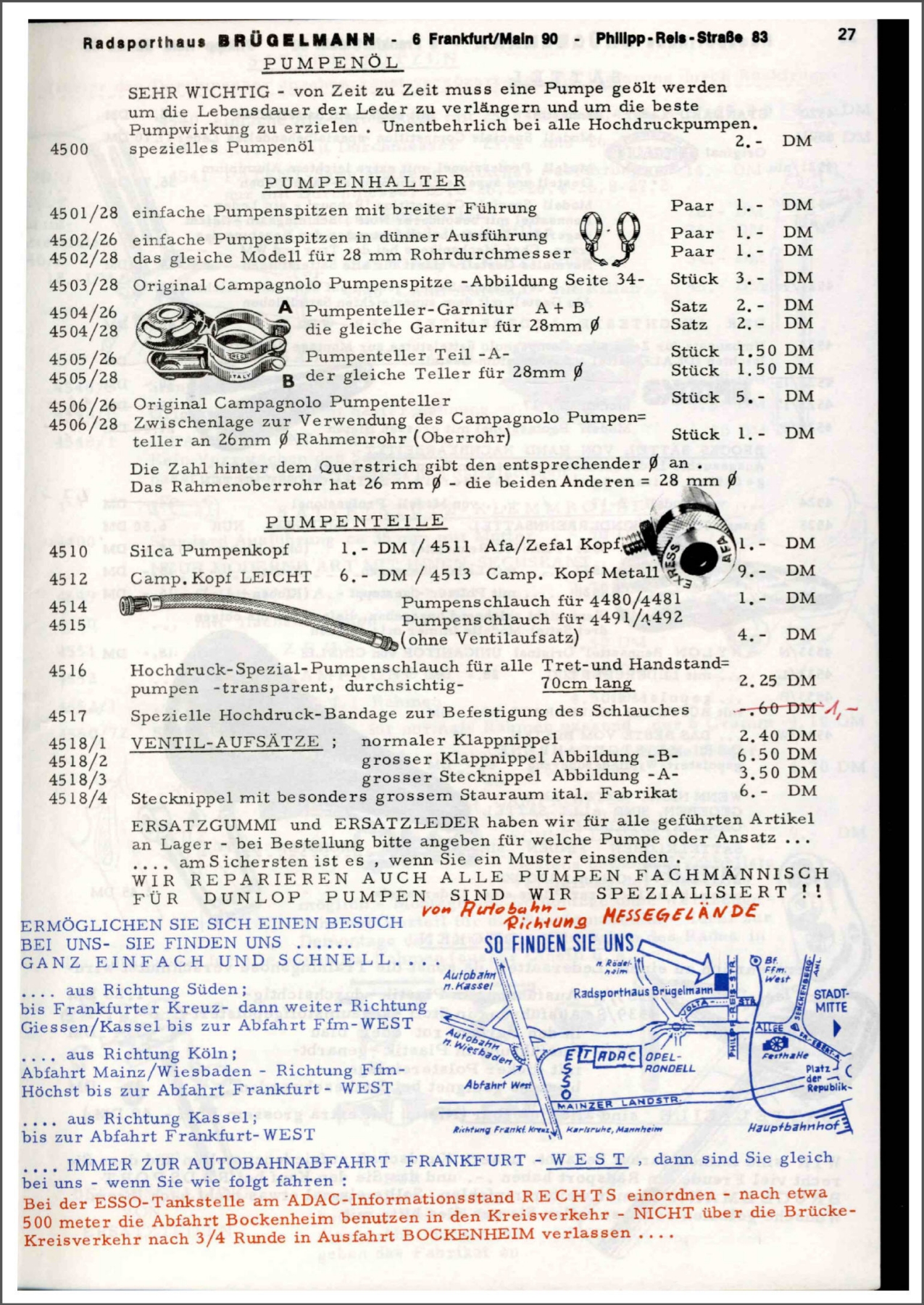 Brügelmann catalog (1974)