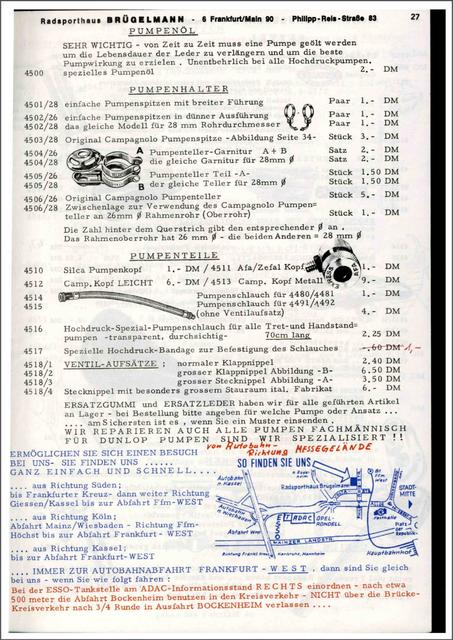 Brügelmann catalog (1974)