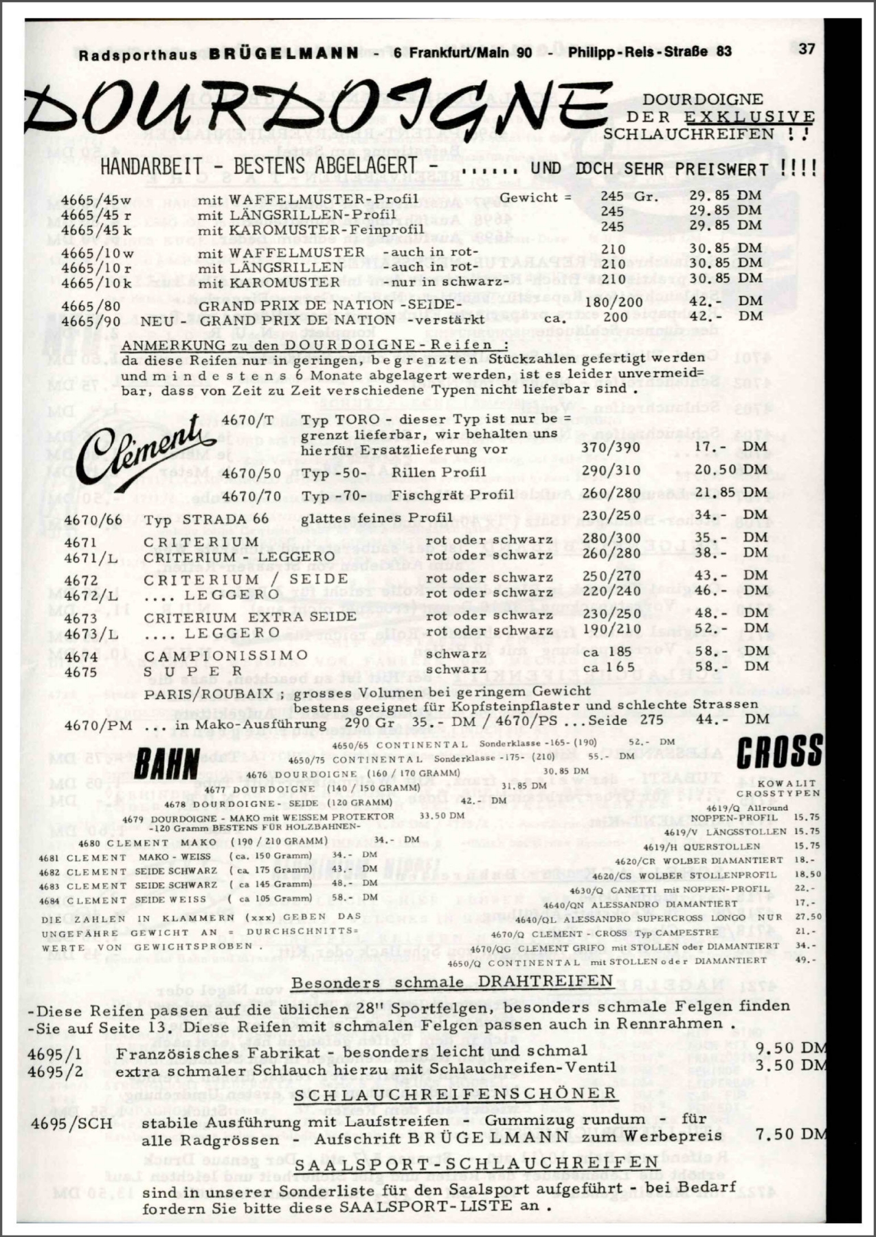 Brügelmann catalog (1974)