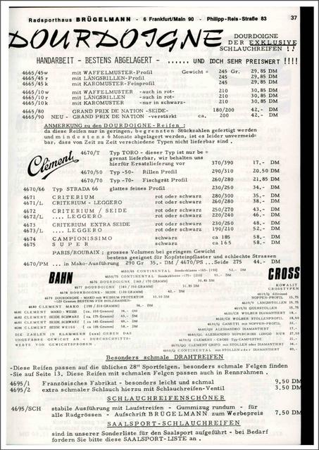 Brügelmann catalog (1974)