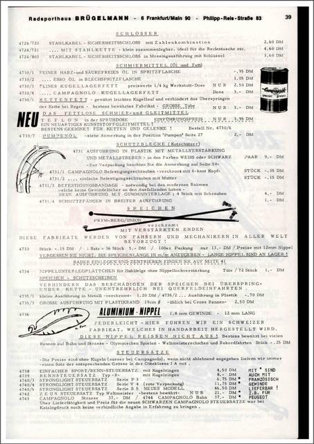Brügelmann catalog (1974)