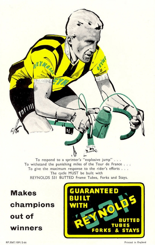 Reynolds 531 advertising card (02-1966)