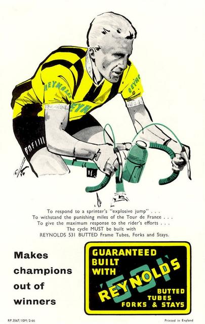 Reynolds 531 advertising card (02-1966)