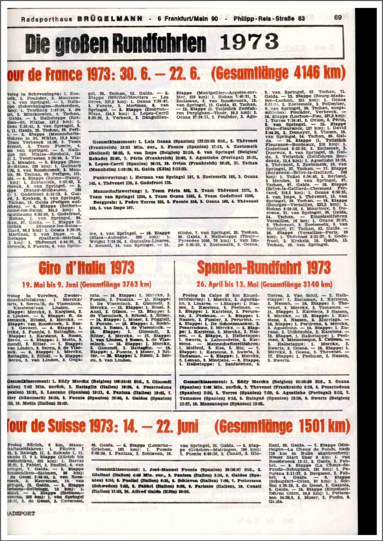 Brügelmann catalog (1974)