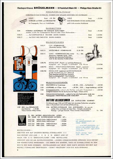 Brügelmann catalog (1975)