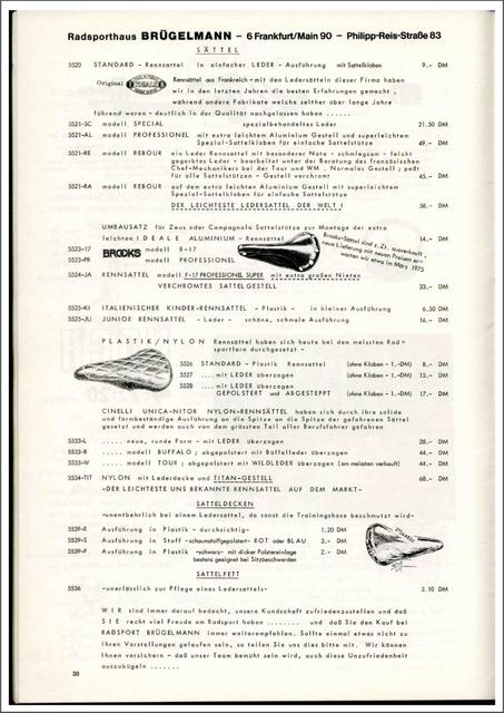 Brügelmann catalog (1975)