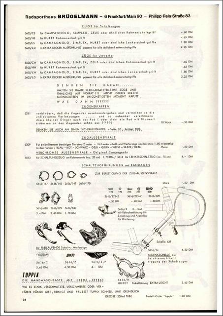 Brügelmann catalog (1975)