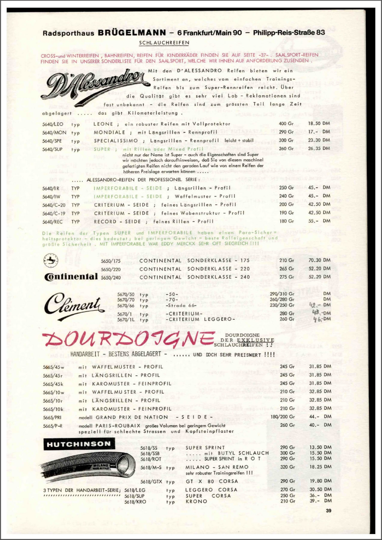 Brügelmann catalog (1975)