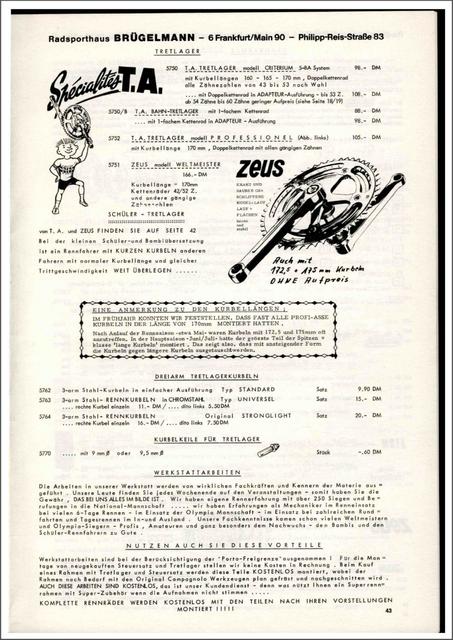 Brügelmann catalog (1975)