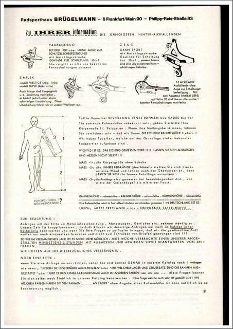 Brügelmann catalog (1975)