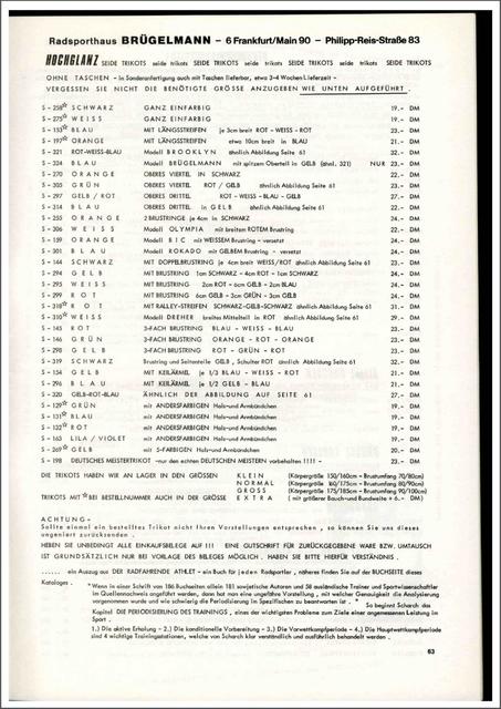 Brügelmann catalog (1975)