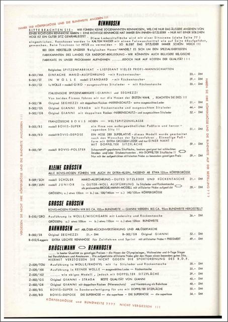 Brügelmann catalog (1975)