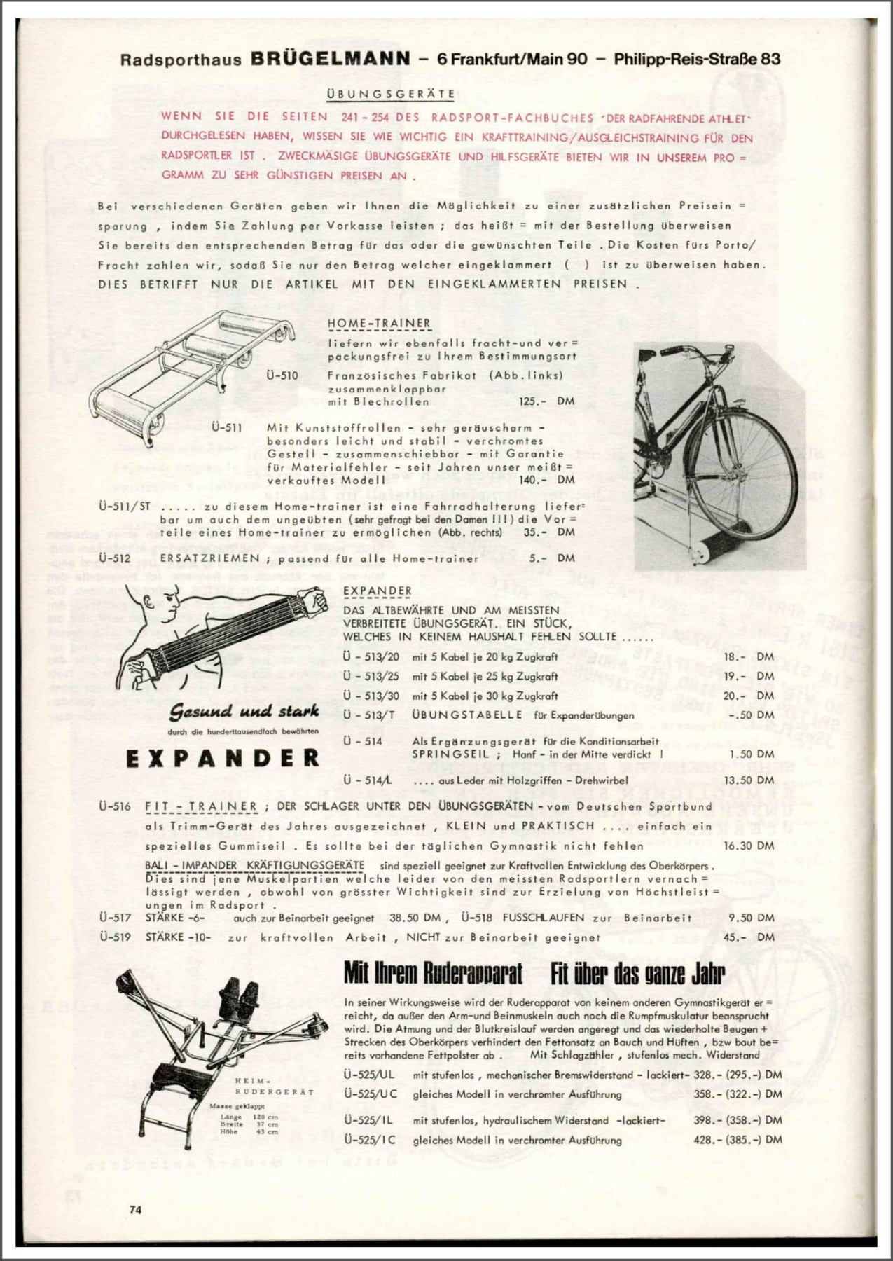 Brügelmann catalog (1975)