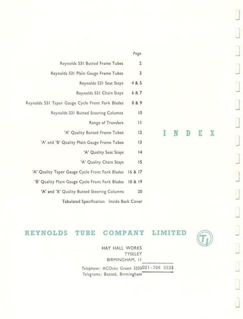 Reynolds catalog (1950's)