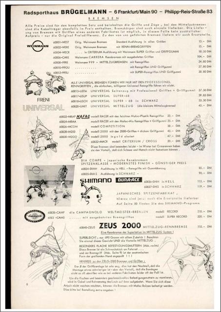 Brügelmann catalog (1976)