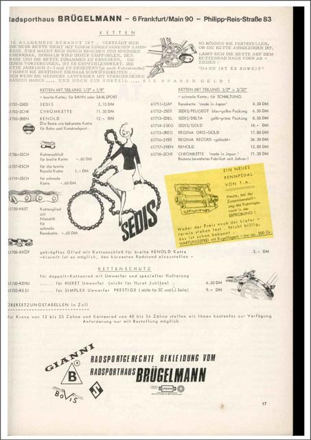 Brügelmann catalog (1976)