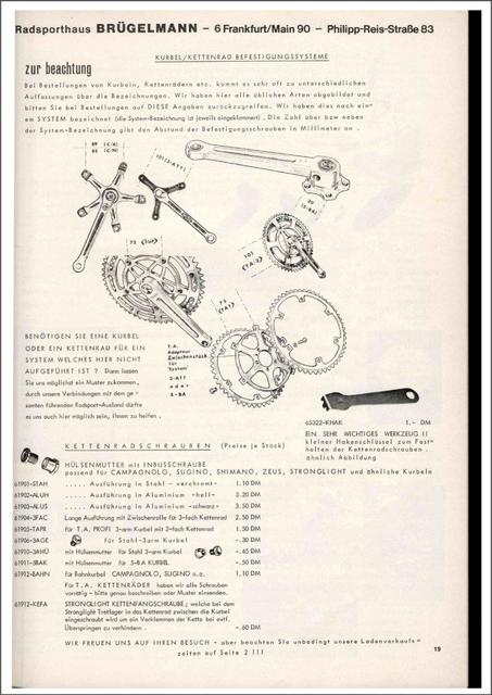 Brügelmann catalog (1976)
