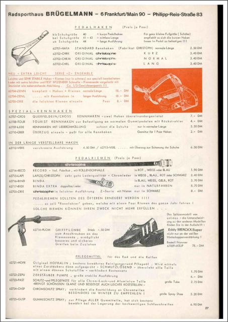 Brügelmann catalog (1976)