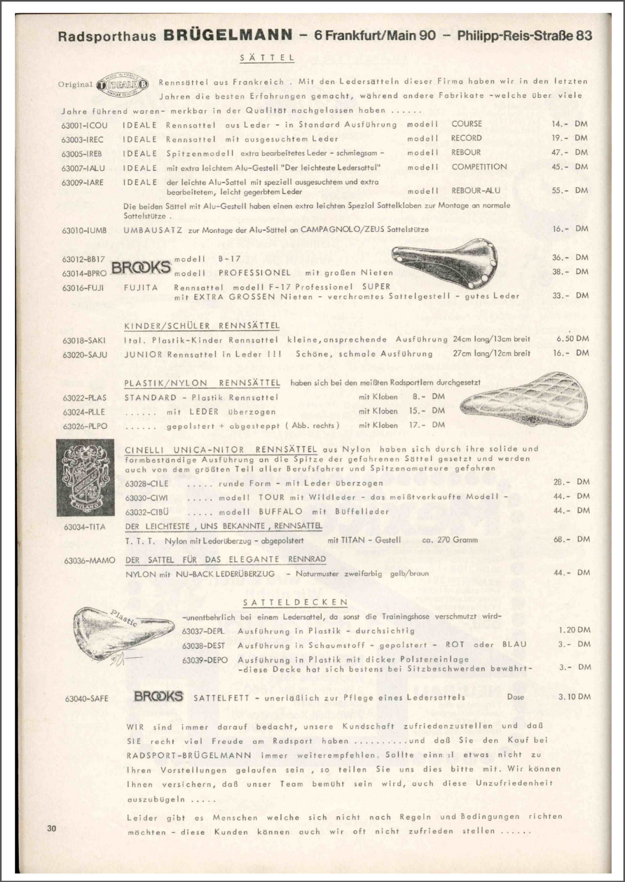 Brügelmann catalog (1976)