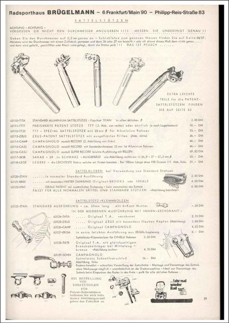 Brügelmann catalog (1976)