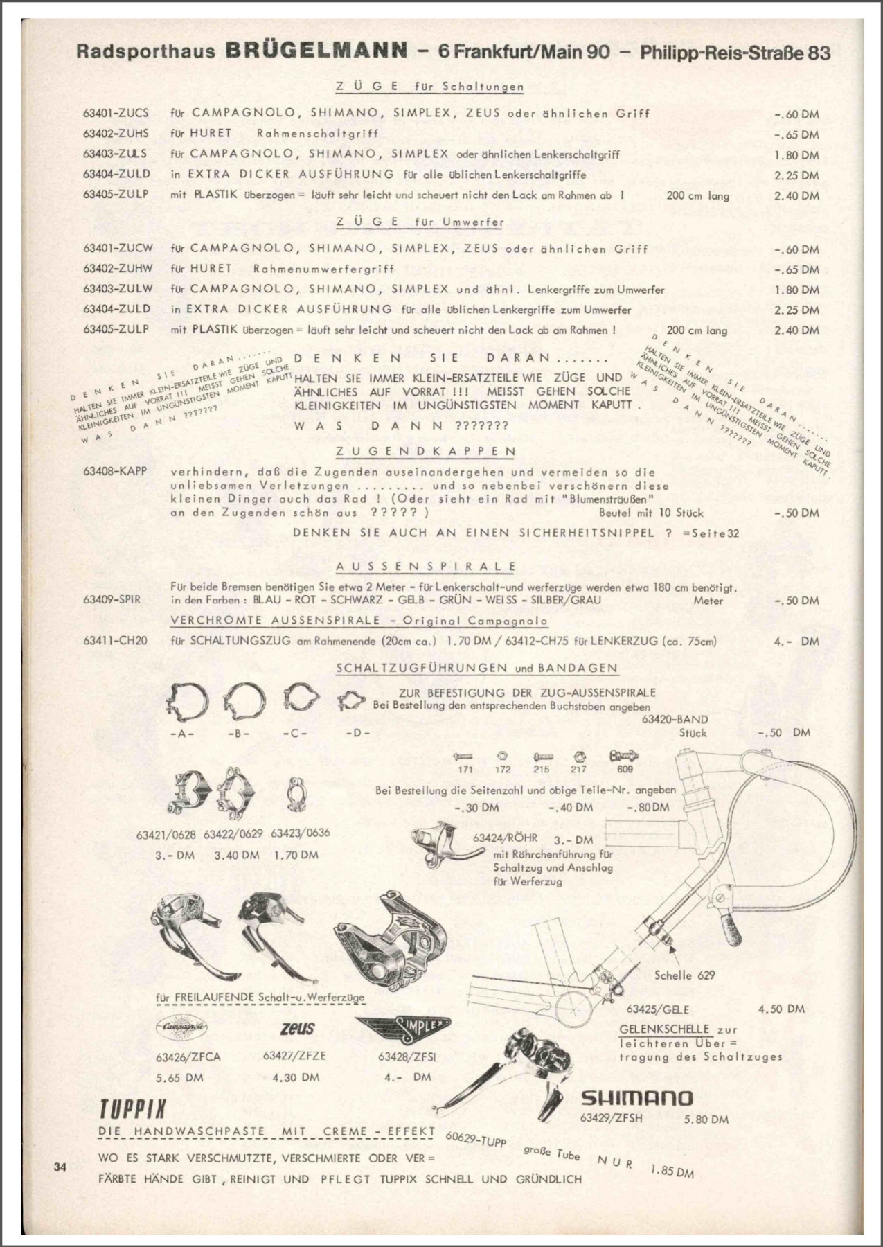 Brügelmann catalog (1976)