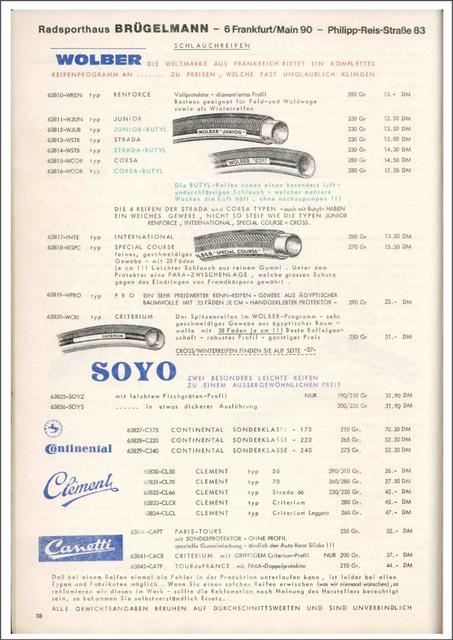 Brügelmann catalog (1976)