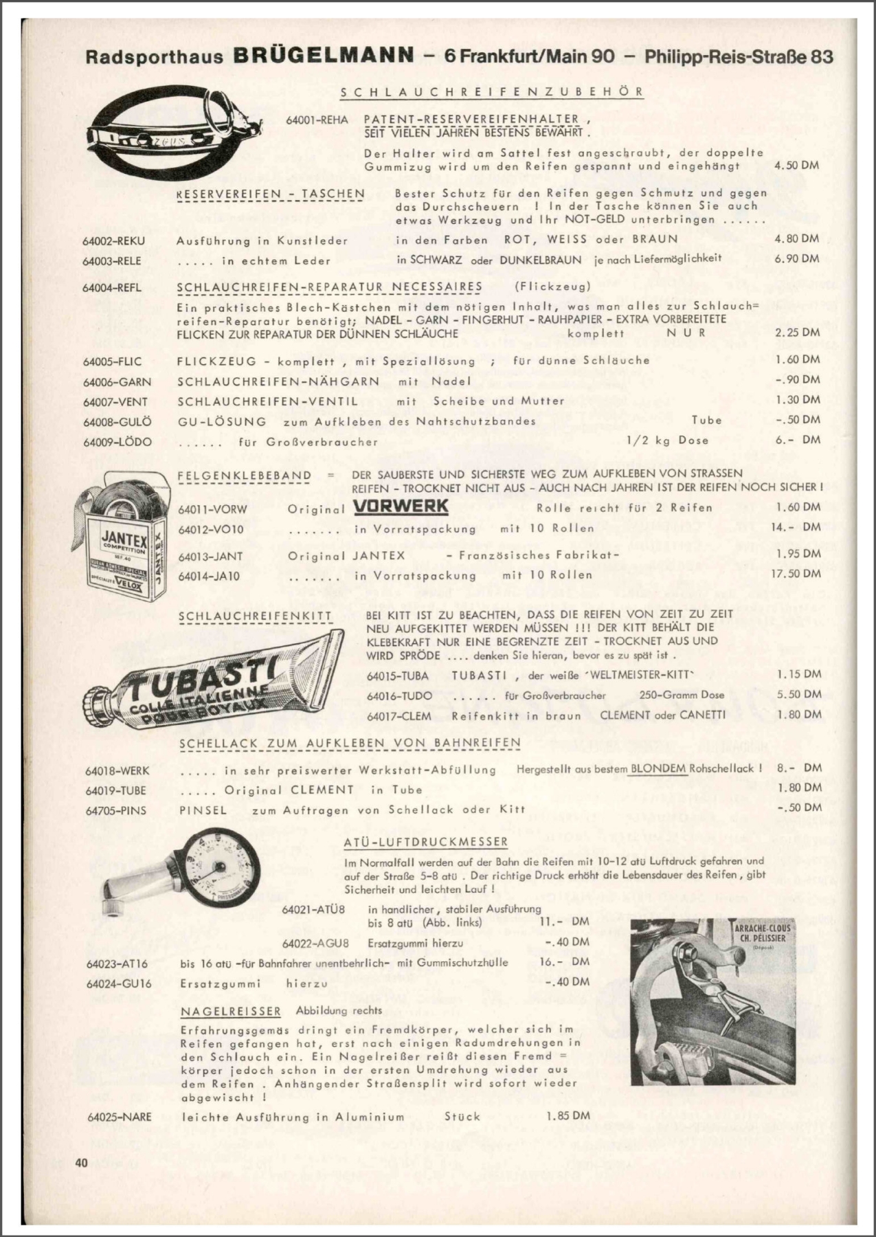 Brügelmann catalog (1976)