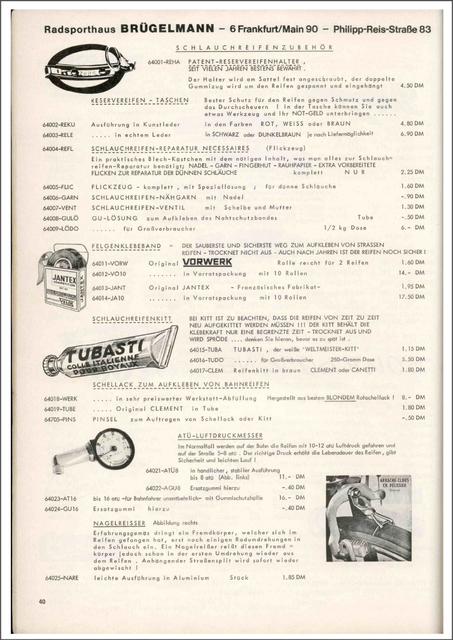 Brügelmann catalog (1976)