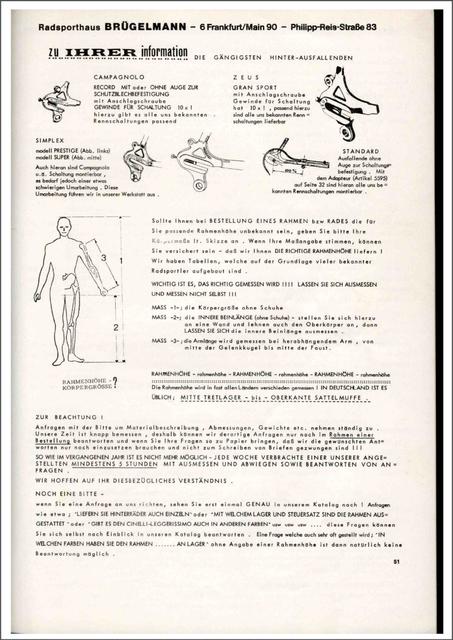 Brügelmann catalog (1976)